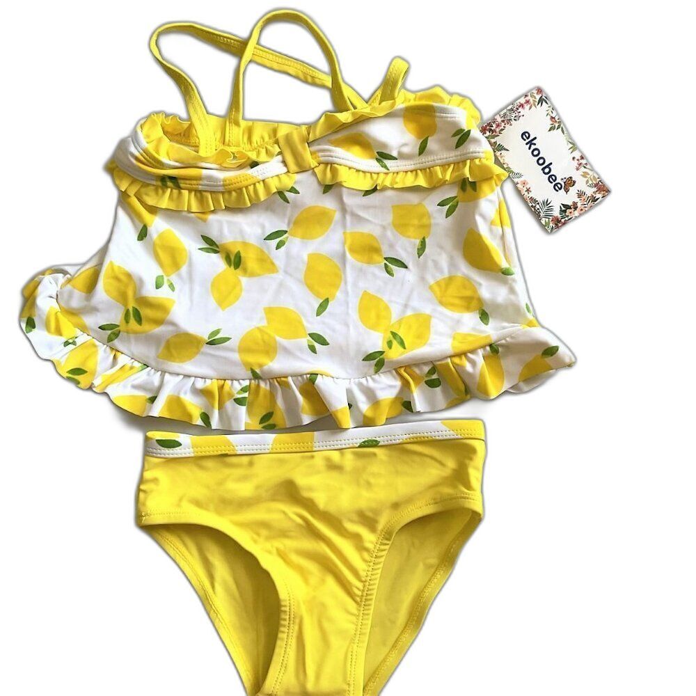 Lemon 2 Piece Tankini Swimsuit 3T